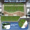 ECOOPTS 40"x40" Faux Ivy Privacy Fence Screen Artificial Boxwood Panels Topiary Hedge Plants for Indoor Outdoor Decoration, #1 Mixed Leave, 23 Packs view 3