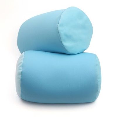 PalaceDesigns Microbead Roll Mooshi Bolster Squish- Light Blue - Microbead roll Mooshi Bolster Squish