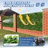 ECOOPTS 40"x40" Faux Ivy Privacy Fence Screen Artificial Boxwood Panels Topiary Hedge Plants for Indoor Outdoor Decoration, #3 Mixed Leave, 6 Packs view 2