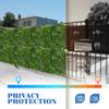 ECOOPTS 40"x40" Faux Ivy Privacy Fence Screen Artificial Boxwood Panels Topiary Hedge Plants for Indoor Outdoor Decoration, #3 Mixed Leave, 6 Packs view 4