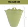 DOITOOL 1pc Wall Hanging Flower Planter Flowerpot for Decor Space-Saving Design for Easy to Install Wall Planter view 4