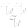 Inzopo 6pcs Helmet Holder Helmet Hanger Rack Helmet Display Storage Rack Basketball Holder Wall Mounted Hook Multifunctional Display Rack for Coats, Hats, Caps, Wigs view 1