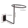 Inzopo 6pcs Helmet Holder Helmet Hanger Rack Helmet Display Storage Rack Basketball Holder Wall Mounted Hook Multifunctional Display Rack for Coats, Hats, Caps, Wigs view 2