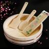 AIZYR Japanese Wooden Sushi Hangiri Rice Mixing Bowl, Sushi Oke Rice Mixing Tub Sushi Accessory for Restaurant Home Kitchen,66 * 16cm view 3