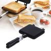 Pancake Pan,Double Sided Frying Nonstick Pan Non-stick Foldable Grill Frying Pan for Bread Toast Breakfast Skillet Grill view 3