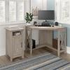 Bush Home Key West Small Storage Cabinet with Door in Washed Gray view 3