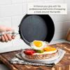 All-Clad HA1 Hard Anodized Nonstick Fry Pan Set  3-Piece Cookware, 8", 10", 12" Skillets with Lid, Induction Compatible, Oven Safe to 500F, Lid Safe to 350F, Black view 4