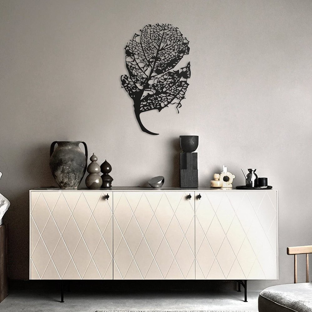 - Autumn Copper1 Metal Wall Art,Wall Decor, Living Room, Bedroom, Kitchen, Bathroom Interior Outdoor Decoration, Wall Hanging by LaModaHome
