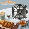 Air Fryer Grill Crisper Plate for Instants Vortex 2QT Mini Air Fryer Oven, Upgraded Air Fryer Grill Pan Tray Grate Grid with Rubber Tabs for Instants 2QT Air Fryer, Nonstick, Dishwasher Safe view 3