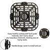 Air Fryer Grill Crisper Plate for Instants Vortex 2QT Mini Air Fryer Oven, Upgraded Air Fryer Grill Pan Tray Grate Grid with Rubber Tabs for Instants 2QT Air Fryer, Nonstick, Dishwasher Safe view 4