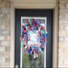 Home is Where You Park It Summer Fun Camper Trailer Ribbon Deco Mesh Front Door Wreath, Nostalgic Vibe, Funky Decor, Porch Patio Decoration, Garden Housewarming Birthday Party Gift view 4