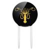 Acrylic Game of Thrones Greyjoy Sigil Cake Topper Party Decoration for Wedding Anniversary Birthday Graduation view 1
