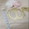 A&C Quinceaeras and More Wooden Numbers Table Number 5 inch Wooden Numbers (Silver, 5) view 3