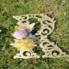 A&C Quinceaeras and More Wooden Letters 10 inch Wooden Numbers (Gold, M) view 3