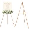 MEEDEN Wood Easel Stand for Display: Wooden Tripod for Poster Board - Wedding Easel Standing for Welcome Sign view 1