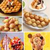 30 Holes Egg Waffle Maker Non-Stick Egg Waffle Pan Waffle Irons Egg Puff Maker Egg Waffle Mold Pan for Home Kitchen view 3