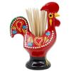 Ibergift 3.5 Hand-painted Traditional Barcelos Portuguese Rooster Aluminum Toothpick Holder (Red) view 4