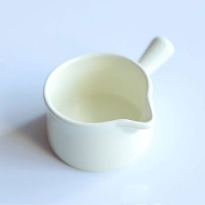 Gravy Boat Japanese Style Ceramic Milk Cup With Handle Western Food Mini Milk Cup Home Juice Jar Coffee Creamer Jar Seasoning Jar Suitable for Kitchen Dessert Shops Gravy Sauce Boat