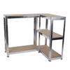 Kinzo Storage rack - Shelving unit - 5 Shelves - Heavy Duty - Max. 750 Kilos - No Screws - MDF view 1