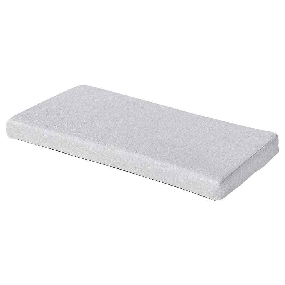 SAMTY Bench Seat Memory Foam Chair Pads Non-Slip Rubber Back Indoor Swing/Settee Cushion 48 x 14 inch