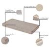 SAMTY Bench Seat Memory Foam Chair Pads Non-Slip Rubber Back Indoor Swing/Settee Cushion 48 x 14 inch view 4