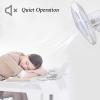 Wall Fan 17.7in Mechanical Cooling Wall Fan, 3 Speed Settings/Wide Angle Oscillation Air Cooler, Quiet Operation Home Fan view 3