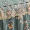 Quilted Bed Skirt,Ruffled Bedspread Wrap Around Bedskirt for Full Twin Queen King Hotel Cotton Bedroom Ruffled Dust Bedding Coverlet Bed Skirt (Color : B, Size : 180x220cm(71x87inch)) view 2