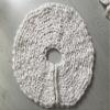 Chunky knit White Christmas Tree Skirt Round Chunky Knit Christmas Tree Skirt for Xmas Holiday different sizes (30 inches) view 4