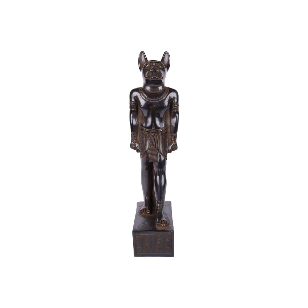 Statue of Egyptian cat bastet Goddess made of polystone , 2725616364589