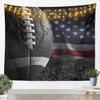 American Football Print Tapestry American Flag Tapestries Art Home Decoration Bedroom Decor Living Room Door 3D Sports Game Tapestry Wall Hanging American Culture Theme Wall Hangings Art70.9x92.5 view 1