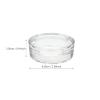 4pcs Round Crystal Candle Holders for Elegant Table Centerpieces Premium Glass Tealight Cups for Wedding Decor Romantic Design for Dining Parties and Special Occasions view 2
