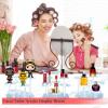 Acrylic Cupcake Stand with Patented 7-Tier Stable Design, Clear Perfume Organizer and Dessert Display Riser, Non-Wobble Tiered Display Stand for Figures, Collections, Vendor Events & Party (Small-Clear) view 4