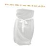FAVOMOTO 2pcs Tulle Chair Cover Fluffy Tutu Skirt Bow Ties for Wedding Shower and White Elegant Mesh Design for Stylish Chair Decoration view 2