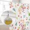 Beer, Shower Curtain Hooks Rings Circle rustproof Stainless Steel with 3D Pattern for Bathroom Shower Rod (12 Piece Set) view 4