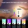 Alarm Clock Bluetooth Speaker, Night Light White Noise Machine Touch Bedside Lamp with Alarm Clock for Kids Multi-Color Changing Night Light Xmas Gifts for Teenage Girls Boys Women Teen Girl Gifts view 3