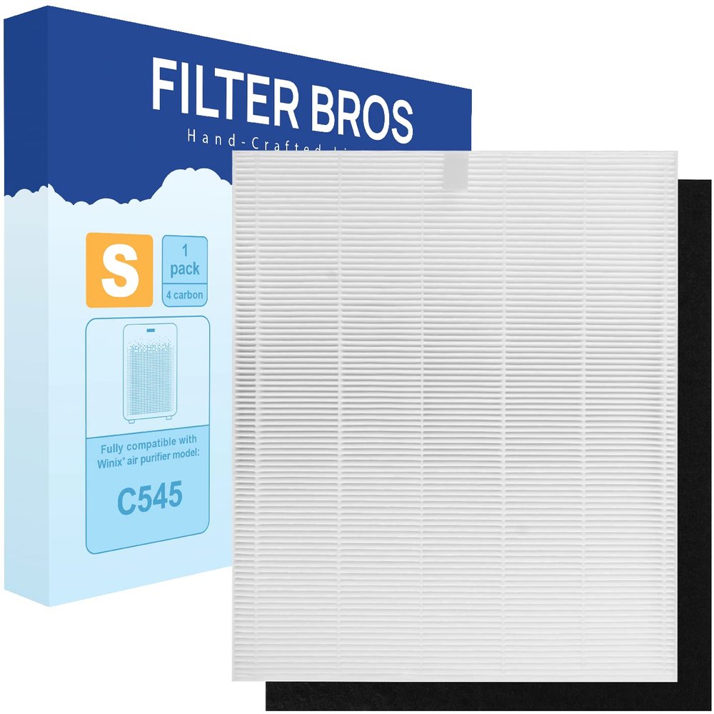 Filter Bros HEPA Filter S 1712-0096-00 Replacement Fits Winix Plasmawave C545