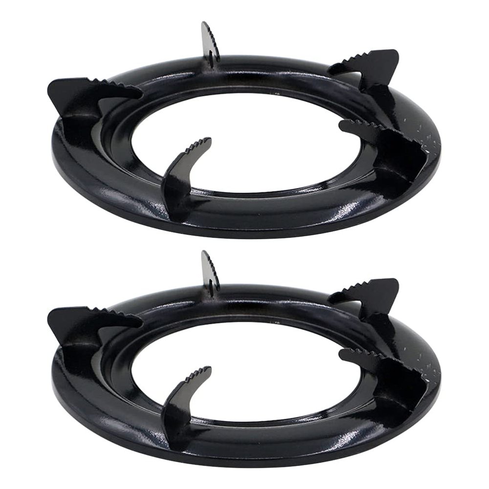 2pcs Stainless Steel Wok Rack Gas Stove Wok Ring Stove Trivets Cooktop Range Pan Holder Stand for Gas Hob Home Kitchen