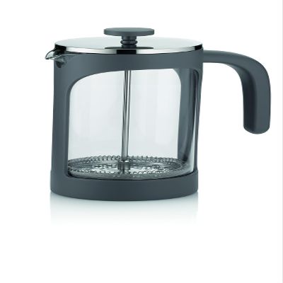 kela Keuken Cafetire Verona 1 Litre Glass Grey/Transparent