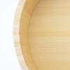12 Sizes Sushi Oke Rice Mixing Tub, Wooden Hangiri Sushi Rice Bowl with Copper Bands for Restaurant Home Kitchen,48X12cm view 4