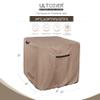 ULTCOVER Waterproof Square Air Conditioner Cover for Outside AC Units Size Upto 34W x 34D x 32H inch view 2