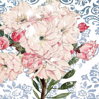 ArtExpert Rosewall Ii By Karen Smith - 12x12 Art Print Poster