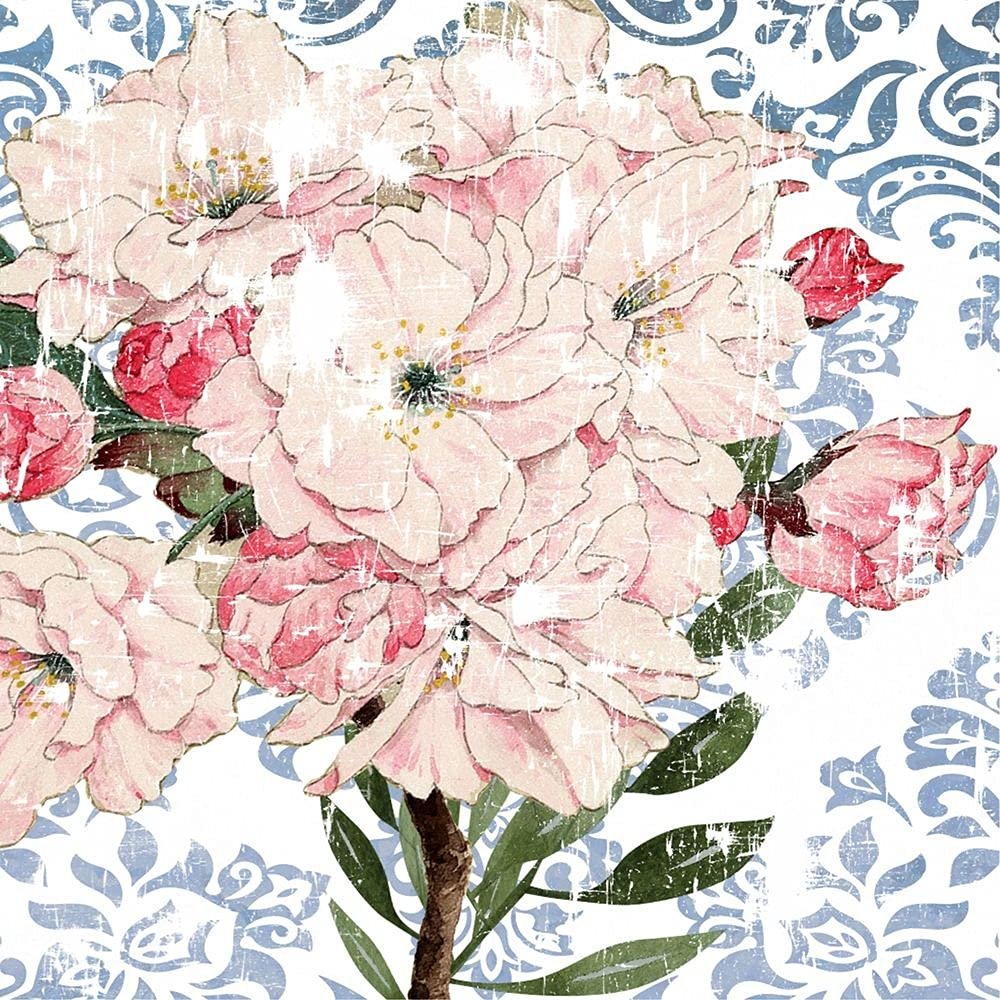 ArtExpert Rosewall Ii By Karen Smith - 12x12 Art Print Poster