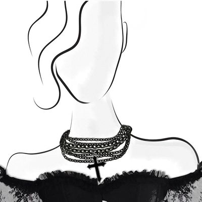 ArtExpert Couture Goth By Karen Smith - 16x16 Art Print Poster