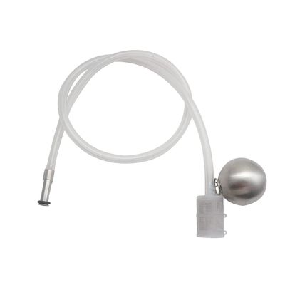 304 Stainless Home Brew Beer FermZilla Ball Floating Beer Keg Liquid Dip Tube with Floating Dip Tube Filter and 80CM Silicone Dip Tube