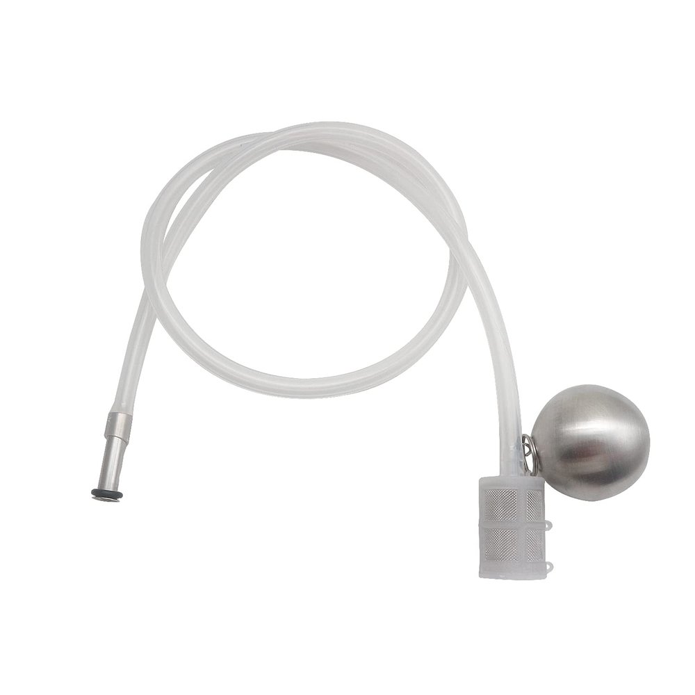 304 Stainless Home Brew Beer FermZilla Ball Floating Beer Keg Liquid Dip Tube with Floating Dip Tube Filter and 80CM Silicone Dip Tube