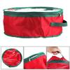 Babody Christmas Wreath Storage Bag,Garland Xmas Wreath Container,Holiday Wreath Bags Box,Christmas Plastic Storage Container view 2