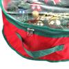 Babody Christmas Wreath Storage Bag,Garland Xmas Wreath Container,Holiday Wreath Bags Box,Christmas Plastic Storage Container view 3