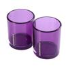 5Pcs/Set Acrylic Bathroom Accessory Set, Bath Cup Bottle Toothbrush Holder Dish Lotion Pump Dispenser, Household Decoration Bathroom Supplies () view 3