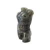 3.45 Natural Quartz Carving Male Model3.45'' Body Rose Crystal Labradorite Sculpture Energy Healing Stone Stand, Pocket Crystal Figurine Decoration (Labradorite) view 2