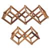 VOSAREA 2pcs Wine Rack for Home Bar Foldable Wine Storage Holder Elegant Design for Kitchen Organization view 1